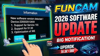 GX6605s Funcam New Software Update 2026 | Funcam New Notification Today 📡 screenshot 4