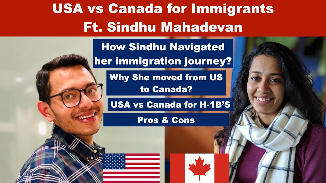 Is it worth moving to Canada? | US vs Canada for H-1b Visa #