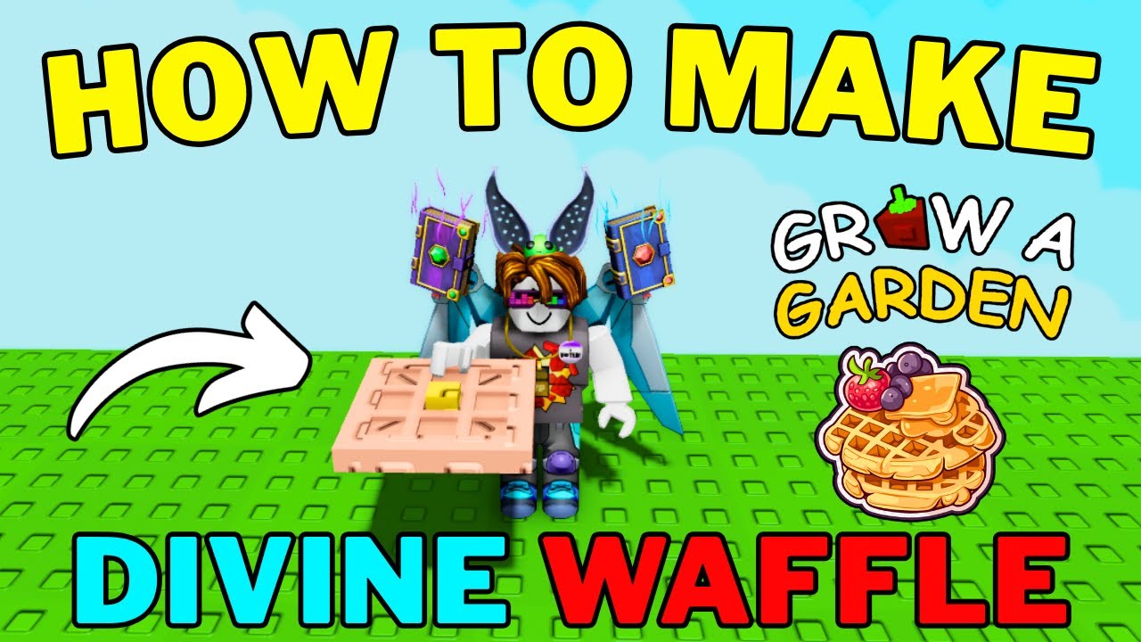 How To Make Divine Waffle in Grow a Garden | Divine Waffle Recipe in ...
