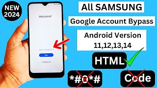 WITHOUT PC:-🔥 All Samsung A10,A20,A30,A12,A03,A23,A50 FRP Bypass Android 12/13 Remove Google Account