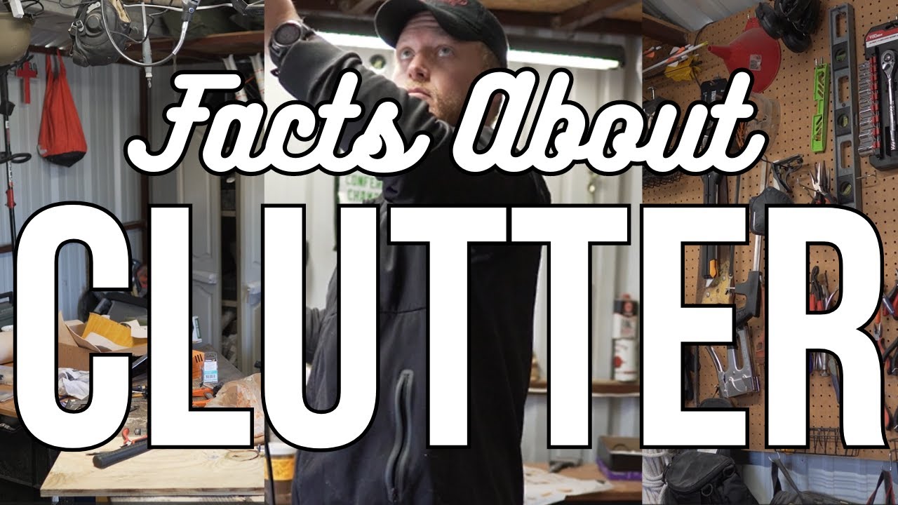 Shed Clean Up: Surprising Facts about Clutter! - YouTube