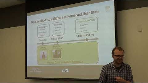 CSCI 535 Multimodal Probabilistic Learning of Human Communication Aug 22, Fall 2016 (2 of 2)