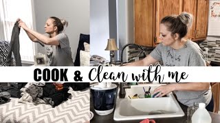 COOK & CLEAN WITH ME | GETTING IT DONE | GLUTEN & DAIRY FREE RECIPES