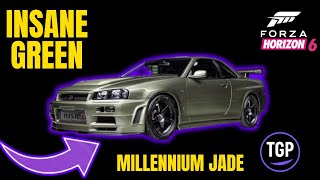 FH6 | INSANE!!! MILLENNIUM JADE Paint Tutorial (Forza Horizon 6)