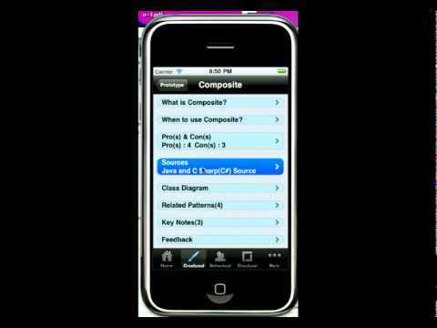 Design Pattern Pro (iPhone / iTouch)