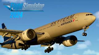 Flight Simulator 2026: B777 Paris - Costa Rica | Air France Full Flight | MSFS 2024 RTX4090 screenshot 1