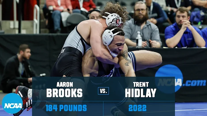 Aaron Brooks vs. Trent Hidlay: 2022 NCAA wrestling...