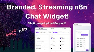 Build a Branded, AI Streaming, n8n Chat Widget with Chat Widget Designer!