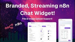 Build a Branded, AI Streaming, n8n Chat Widget with Chat Widget Designer! screenshot 2