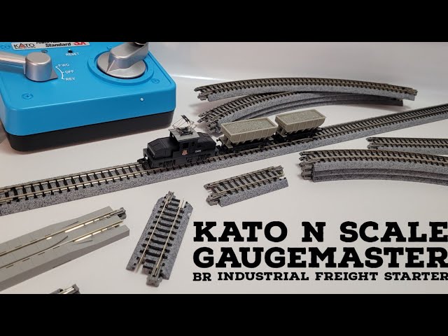 Kato / Gaugemaster GM2000105 - N scale BR Industrial Freight Starter Set  review and running session 