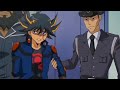 Yu-gi-oh 5DS prison chief being a creep to Yusei for 27 seconds