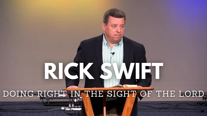 CIU Chapel || Rick Swift - Doing Right in the Sigh...