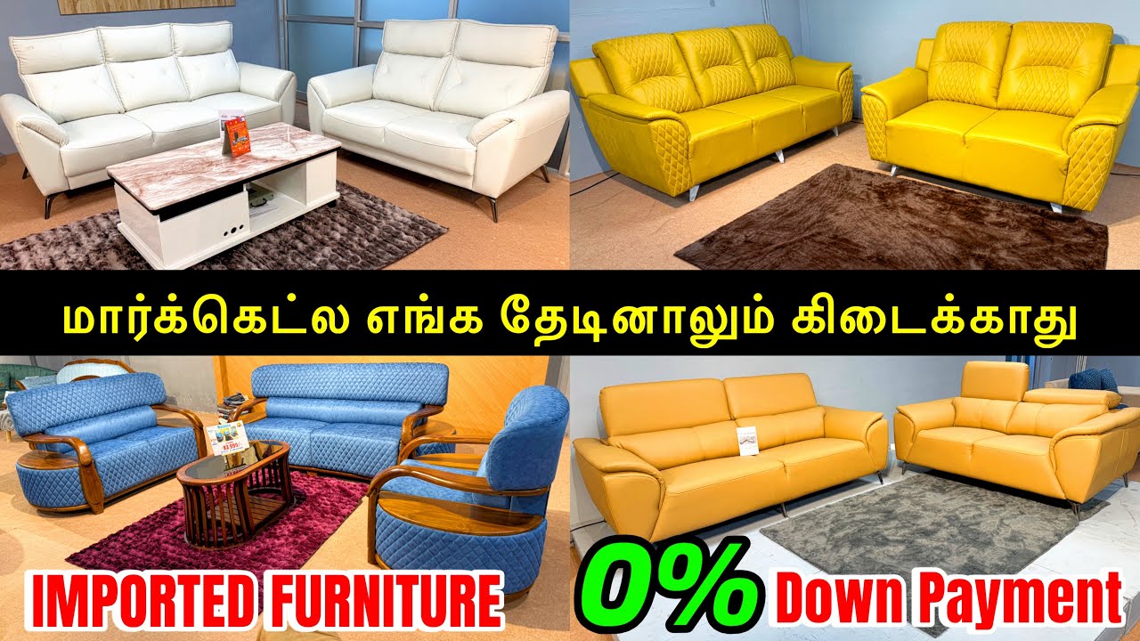 Imported Furniture Full Mega Collection 2025 | Must-See Luxury Designs in Tamil | Maisha Traders