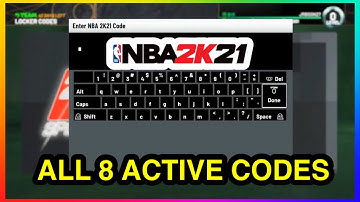 ALL 8 ACTIVE LOCKER CODES IN NBA 2K21 MY TEAM | ACTIVE LOCKER CODES
