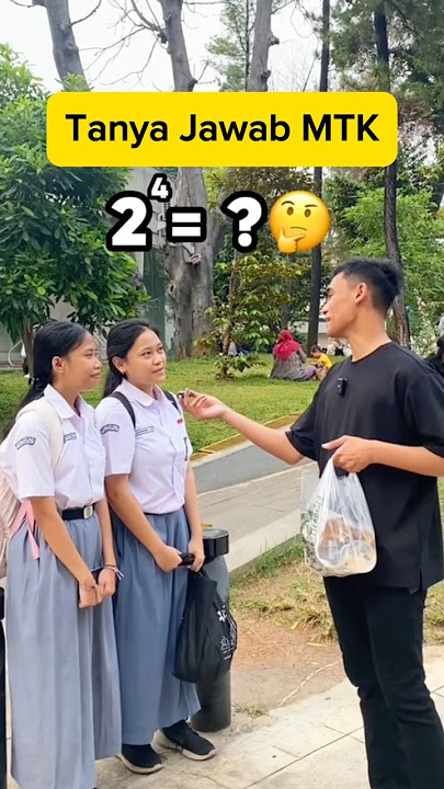 Soal MTK Gampang | 2 Pangkat 4❓ #mtk #education #stitch #matematika #shorts