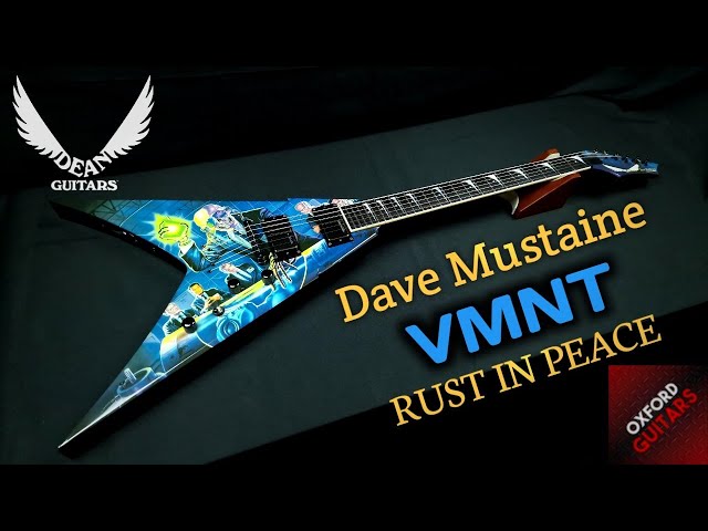 Dean Dave Mustaine Signature VMNT Rust in Peace 2009 Korea