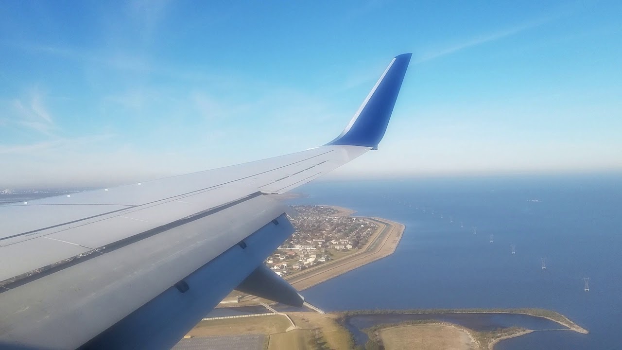 Flying Into New Orleans Airport YouTube