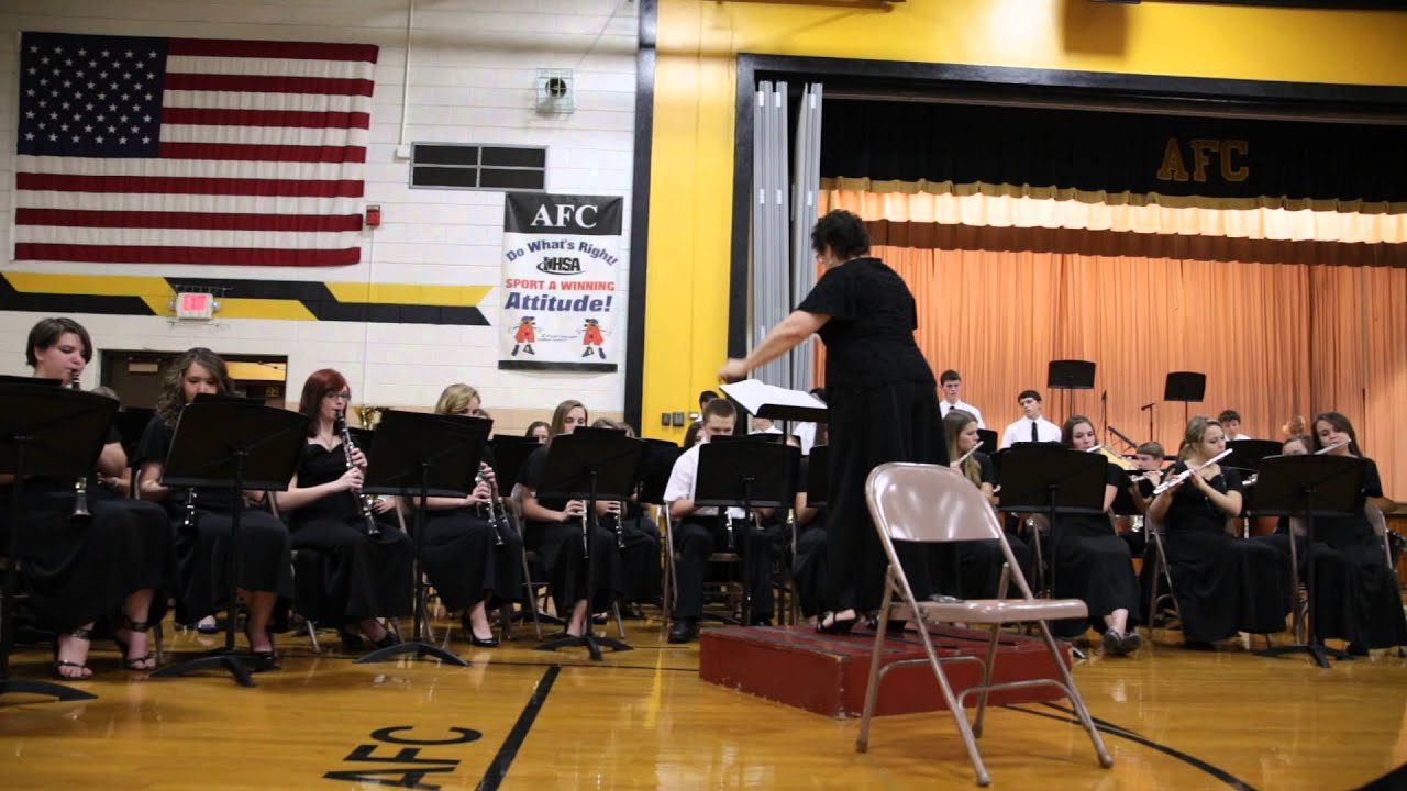 AFC High School Band Christmas Fanfare YouTube