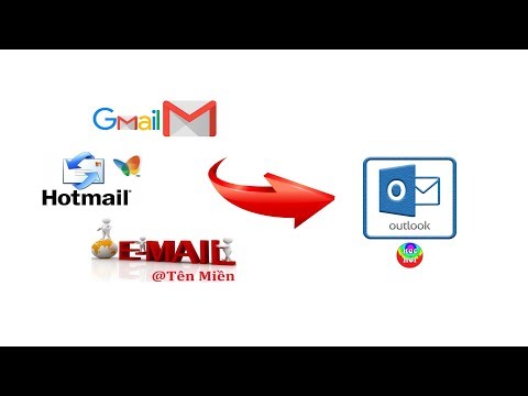 [HvC] - Cách thiết lập đưa nhiều tài khoản mail vào Outlook - Gộp nhiều mail vào Outlook - 2019 | Foci