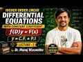 Higher Order Differential Equation | Engineering Mathematics | ICDE Lecture-1| Finding C.F. & P.I.