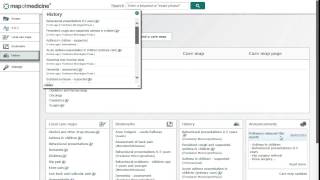 Detailed explanation of using Map of Medicine VIDEO TUTORIAL