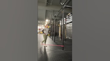 Standing banded hamstring curls