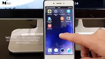 MAG AHD detect hard disk removal via mobile apps