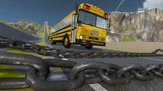 Giant Chain High Speed Crazy Cars Crashes #1 - Beamng Drive screenshot 1