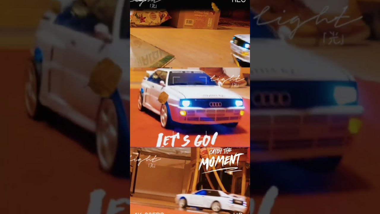 RC TAMIYA/CARSON HISTORY SCALE AUDI QUATTRO A2 10V 