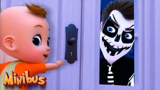 baby whos at the door stranger danger nursery rhymes kids songs minibus