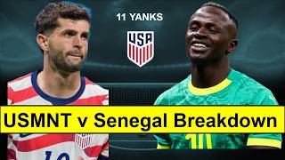 USMNT v Senegal Tactical Breakdown