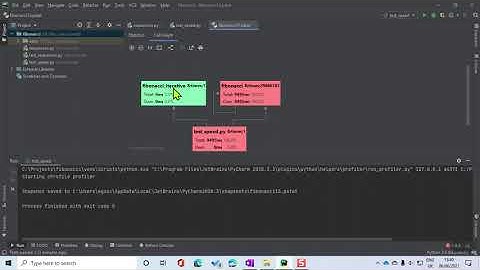 Pycharm Profile Tool