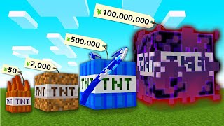 【マイクラ】1週間「最強のTNT」が手に入る世界でサバイバル生活してみた結果！？