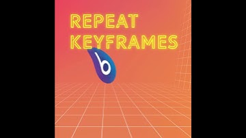 Repeat Keyframes with BeatEdit for After Effects - Micro Tutorial