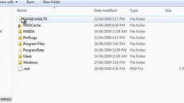 How to: Show hidden files and folders in windows vista or windows 7