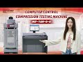 What machine is used for compressive strength of concrete?--Compression Testing Machine