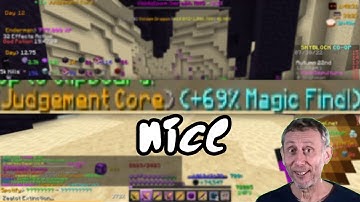 FIRST EVER 69% MAGIC FIND CORE???!?? | Hypixel Skyblock Ironman