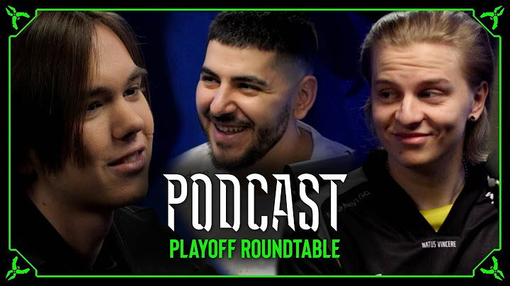 IEM Katowice PLAYOFFS Roundtable