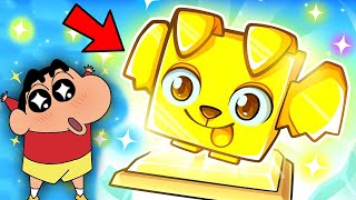 SHINCHAN BECAME BILLIONAIRE PET in ROBLOX | Pet Simulator 99 gameplay hindi shinchan franklin chop