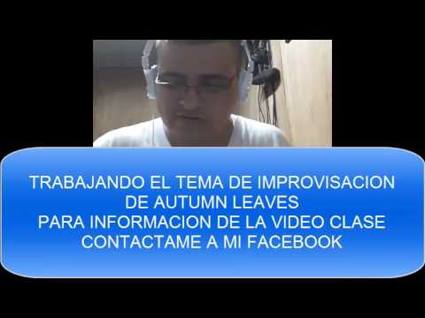 ESTUDIANDO EL SOLO DE AUTUMN LEAVES
