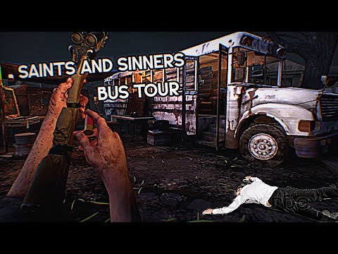 BUS TOUR! | the walking dead saints and sinners