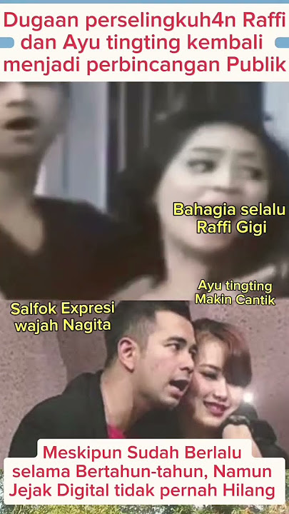 Ayu Tingting & Raffi Ahmad Disorot Lagi?! Jejak Digital Kembali Terungkap! #ayutingting #raffiahmad
