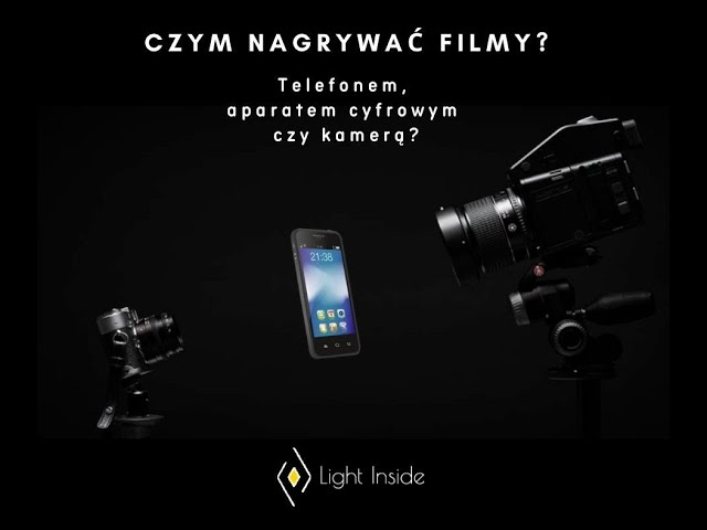 Do nagrywania filmów lepszy jest telefon czy aparat cyfrowy?