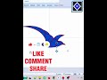 Minimal Bird Logo Design in PowerPoint | Simple Logo Animation | 25 Sec Shorts.#PowerPoint #logo