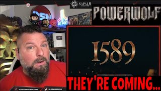 POWERWOLF - 1589 (Official Video)  | OLDSKULENERD REACTION