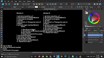 How to collaborate with team members on a Gdevelop 5 game using Git | Part 2 | Merging & Workflow