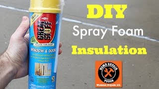 DIY Spray Foam Insulation (plus two more insulation tips!!)  by Home Repair Tutor