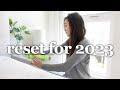 Reset With Me: deep-clean and reset routine for 2023 *so satisfying*