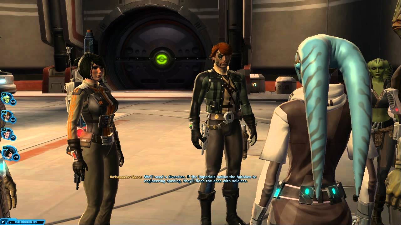 Star Wars The Old Republic - Część II The Esseles [1/2] - YouTube