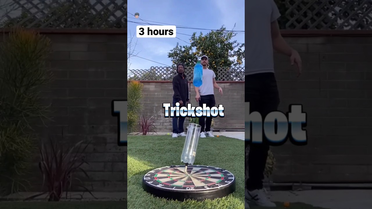 I COMPLETED HARDEST TRICKSHOT #shorts